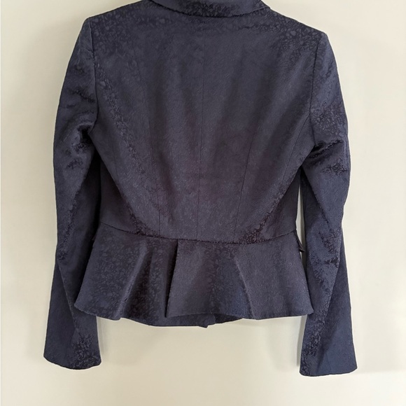 Tahari Blue Blazer Tailored Suit Jacket size 10 - Picture 5 of 12